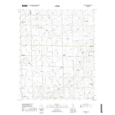 2018 Map of Rodentown, 2018 Print