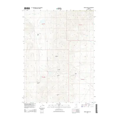 2014 Map of Rodeo Creek NE, 2014 Print
