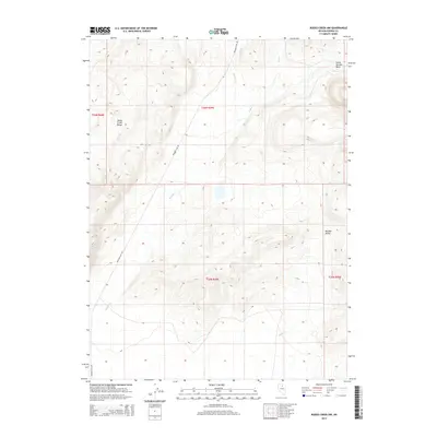 2014 Map of Rodeo Creek NW, 2014 Print