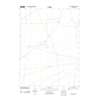 2012 Map of Rodeo Creek SW, 2012 Print