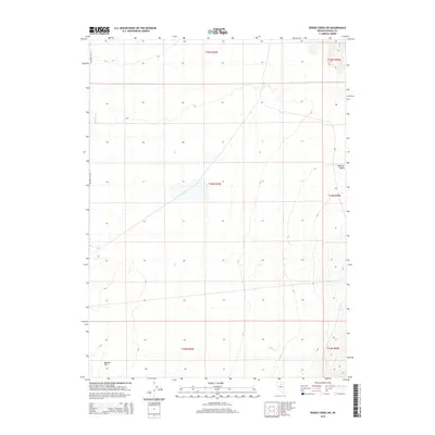 2014 Map of Rodeo Creek SW, 2014 Print