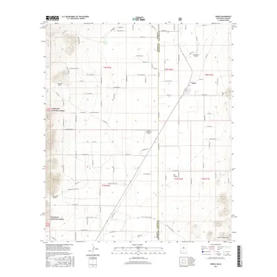 2017 Map of Rodeo, 2017 Print