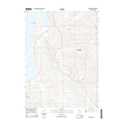 2015 Map of Rodgers Peak, 2015 Print