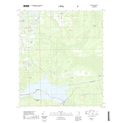 2021 Map of Rodman, 2021 Print