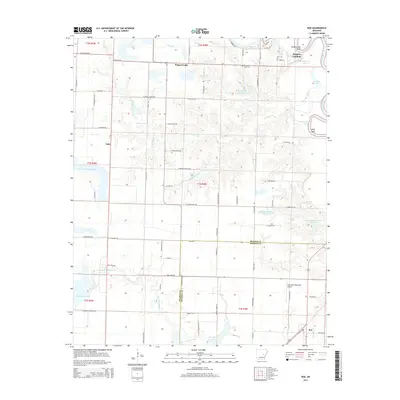 2014 Map of Roe, 2014 Print