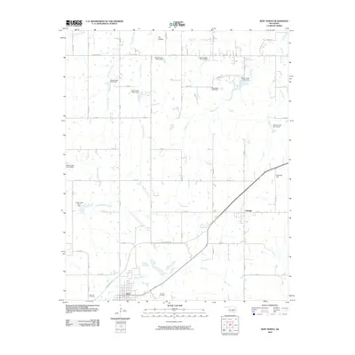2009 Map of Roff North, 2009 Print