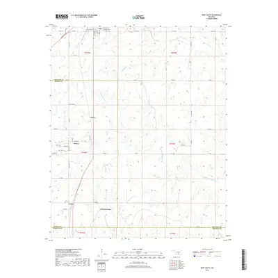2018 Map of Roff South, 2018 Print