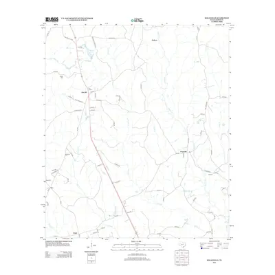 2012 Map of Roganville, 2012 Print
