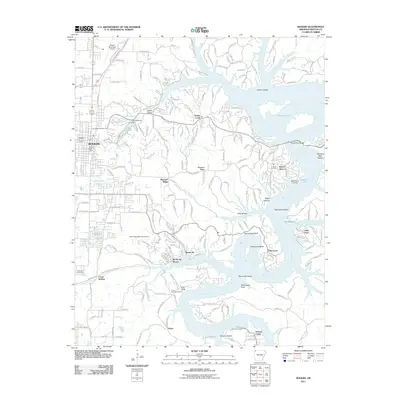 2011 Map of Rogers, 2011 Print