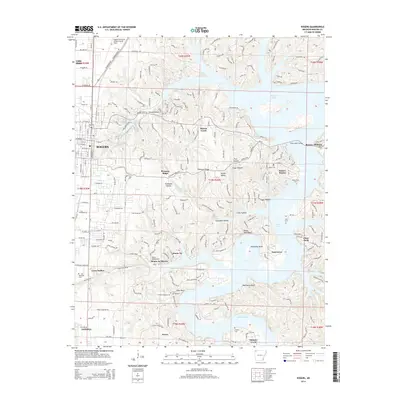 2014 Map of Rogers, 2014 Print