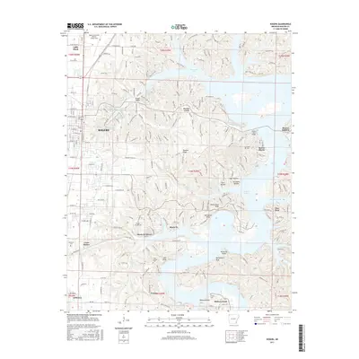 2017 Map of Rogers, 2017 Print