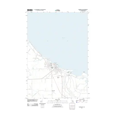 2011 Map of Rogers City, 2011 Print