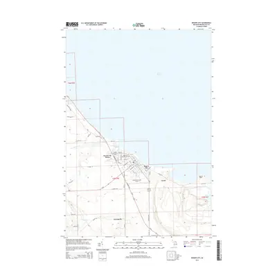 2014 Map of Rogers City, 2014 Print