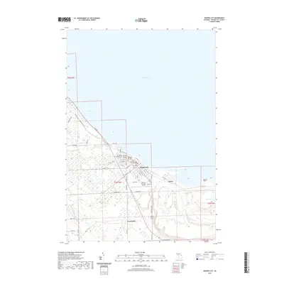 2019 Map of Rogers City, 2019 Print