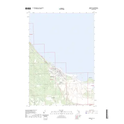 2023 Map of Rogers City, 2023 Print
