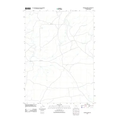 2012 Map of Rogers Creek, 2012 Print