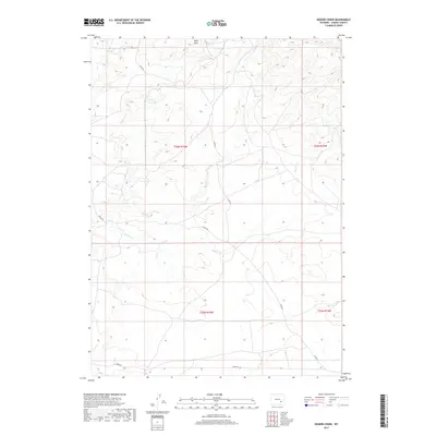 2017 Map of Rogers Creek, 2017 Print