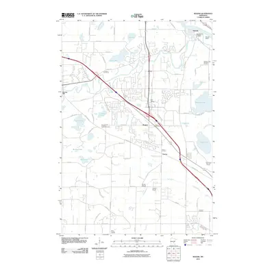 2010 Map of Rogers, 2010 Print