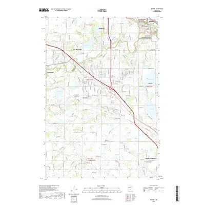 2019 Map of Rogers, 2019 Print