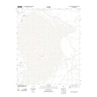 2012 Map of Rogers Lake North, 2012 Print