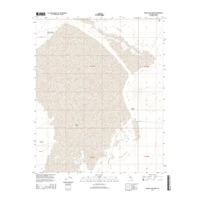 2015 Map of Rogers Lake North, 2015 Print