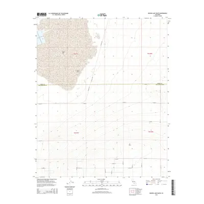 2015 Map of Rogers Lake South, 2015 Print