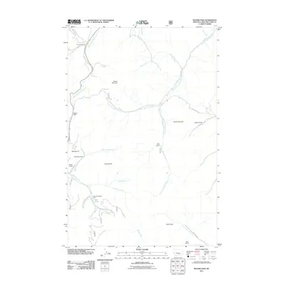 2011 Map of Rogers Pass, 2011 Print