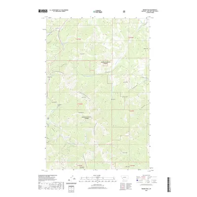 2020 Map of Rogers Pass, 2020 Print
