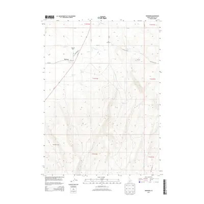 2013 Map of Rogerson, 2013 Print