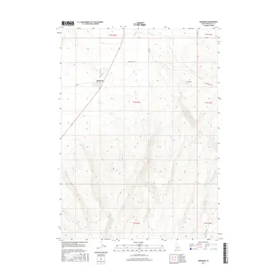 2017 Map of Rogerson, 2017 Print