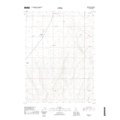 2020 Map of Rogerson, 2020 Print