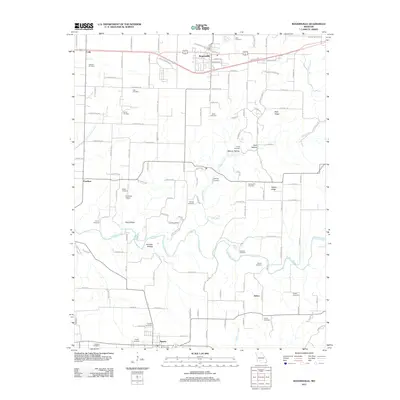 2011 Map of Rogersville, 2011 Print