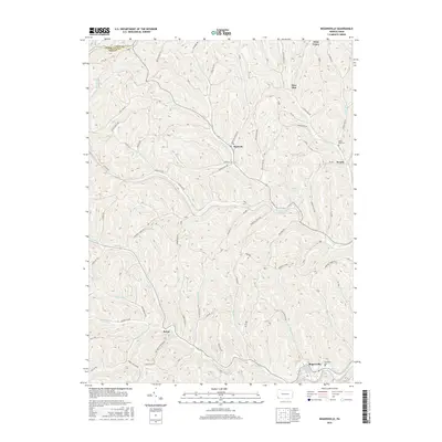2016 Map of Rogersville, 2016 Print