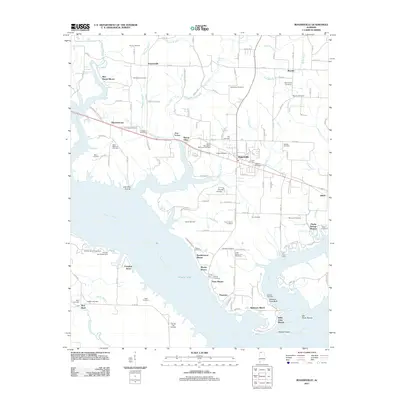2011 Map of Rogersville, 2011 Print