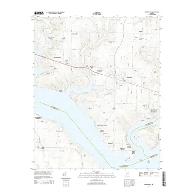 2014 Map of Rogersville, 2014 Print