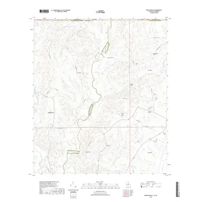 2018 Map of Rogillioville, 2018 Print