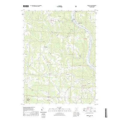 2019 Map of Rokeby Lock, 2019 Print