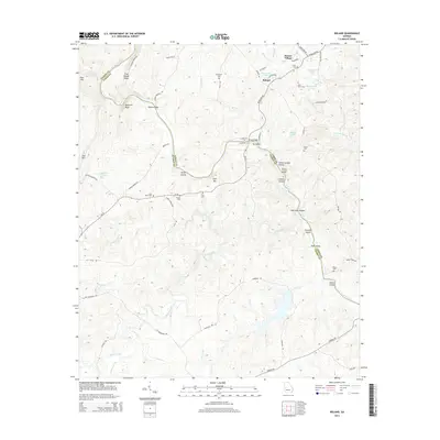 2014 Map of Roland, 2014 Print