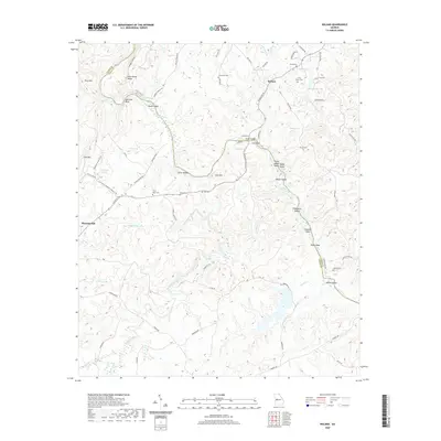 2020 Map of Roland, 2020 Print