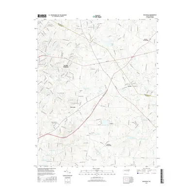 2016 Map of Rolesville, 2016 Print