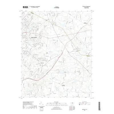 2019 Map of Rolesville, 2019 Print