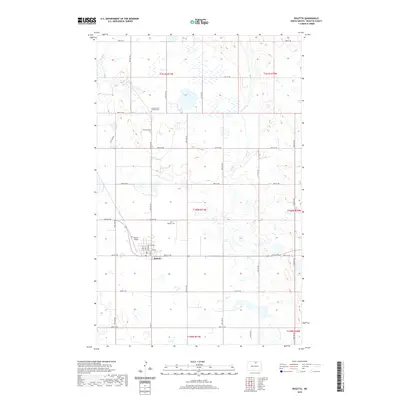 2020 Map of Rolette, 2020 Print