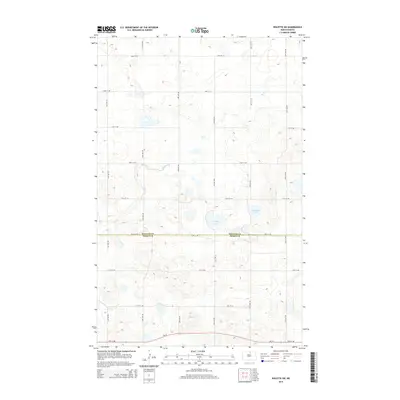 2014 Map of Rolette SW, 2014 Print
