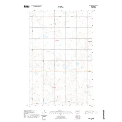 2020 Map of Rolette SW, 2020 Print