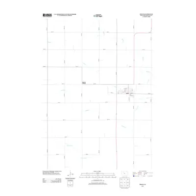 2013 Map of Rolfe, 2013 Print