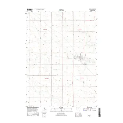 2015 Map of Rolfe, 2015 Print