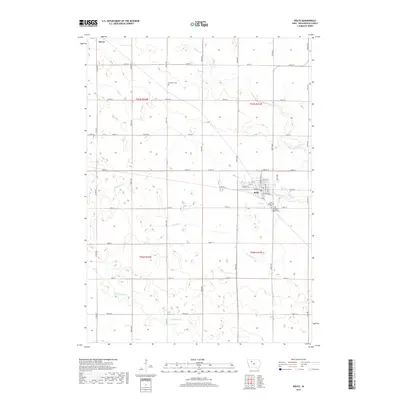 2018 Map of Rolfe, 2018 Print