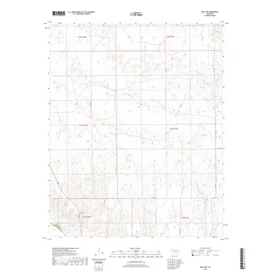 2018 Map of Roll NW, 2018 Print