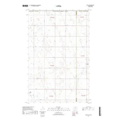 2017 Map of Rolla NE, 2017 Print