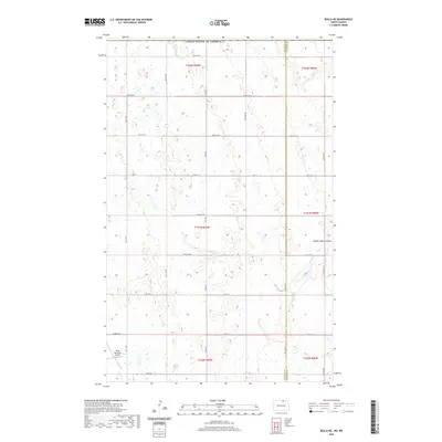 2020 Map of Rolla NE, 2020 Print